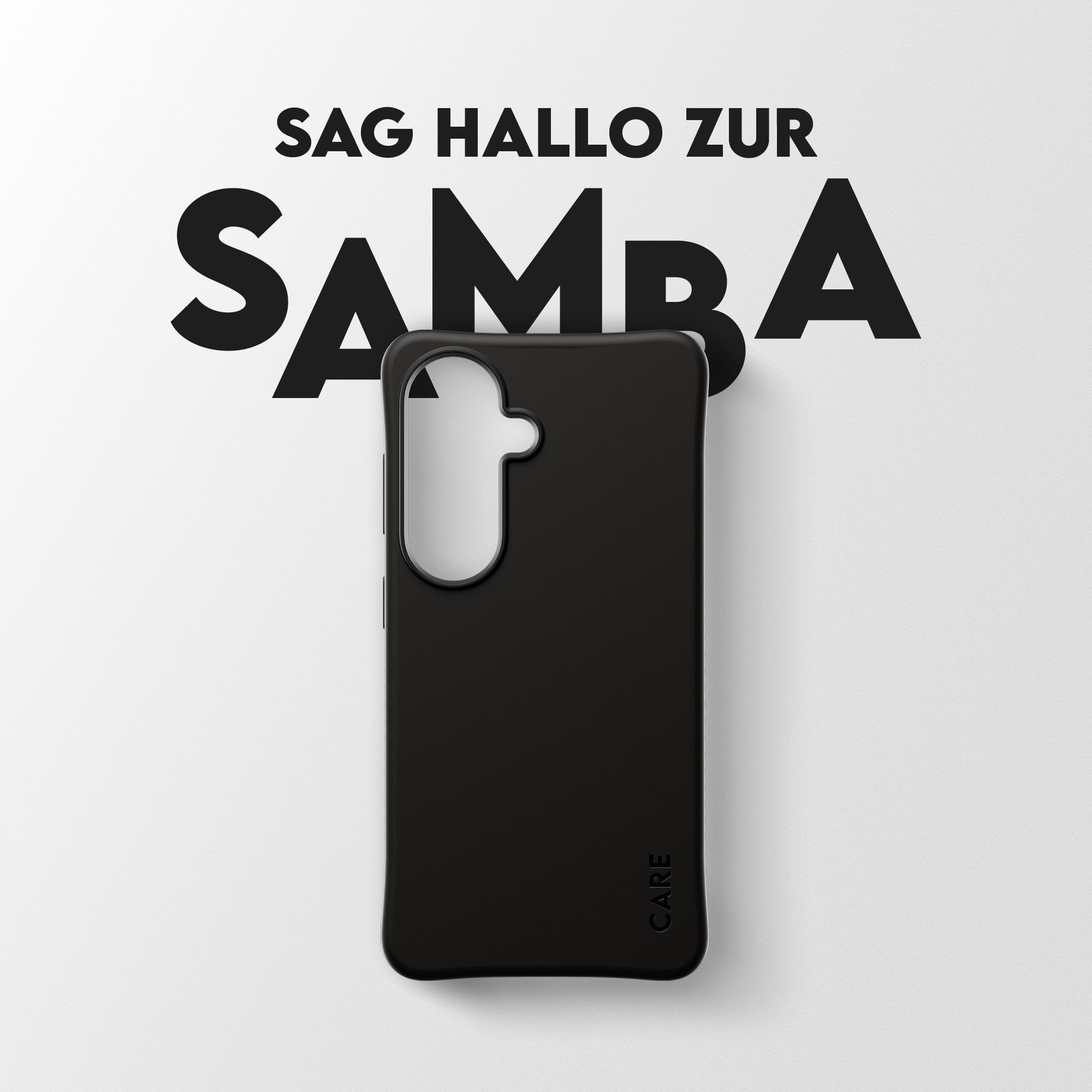 CARE™ by PanzerGlass® Samba Case Schwarz m. Qi Samsung Galaxy S26